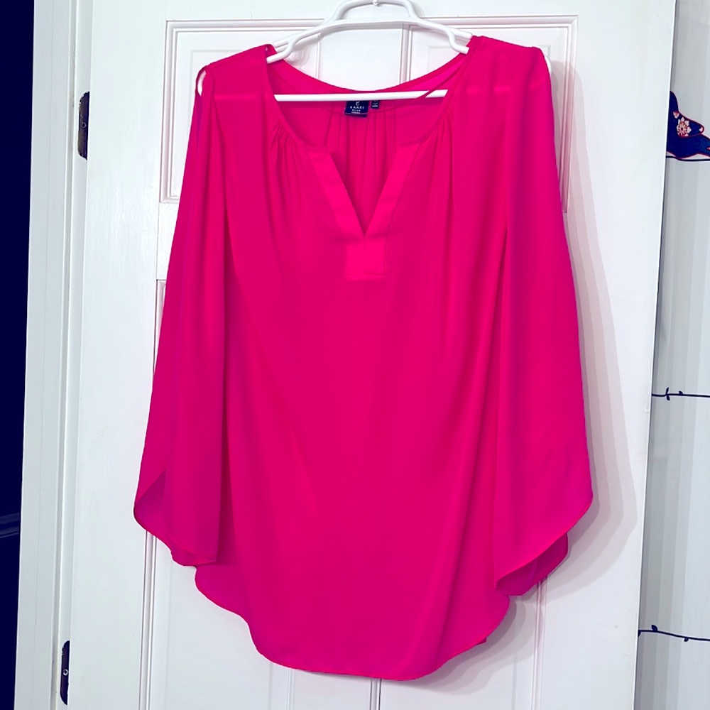 Hot Pink Blouse